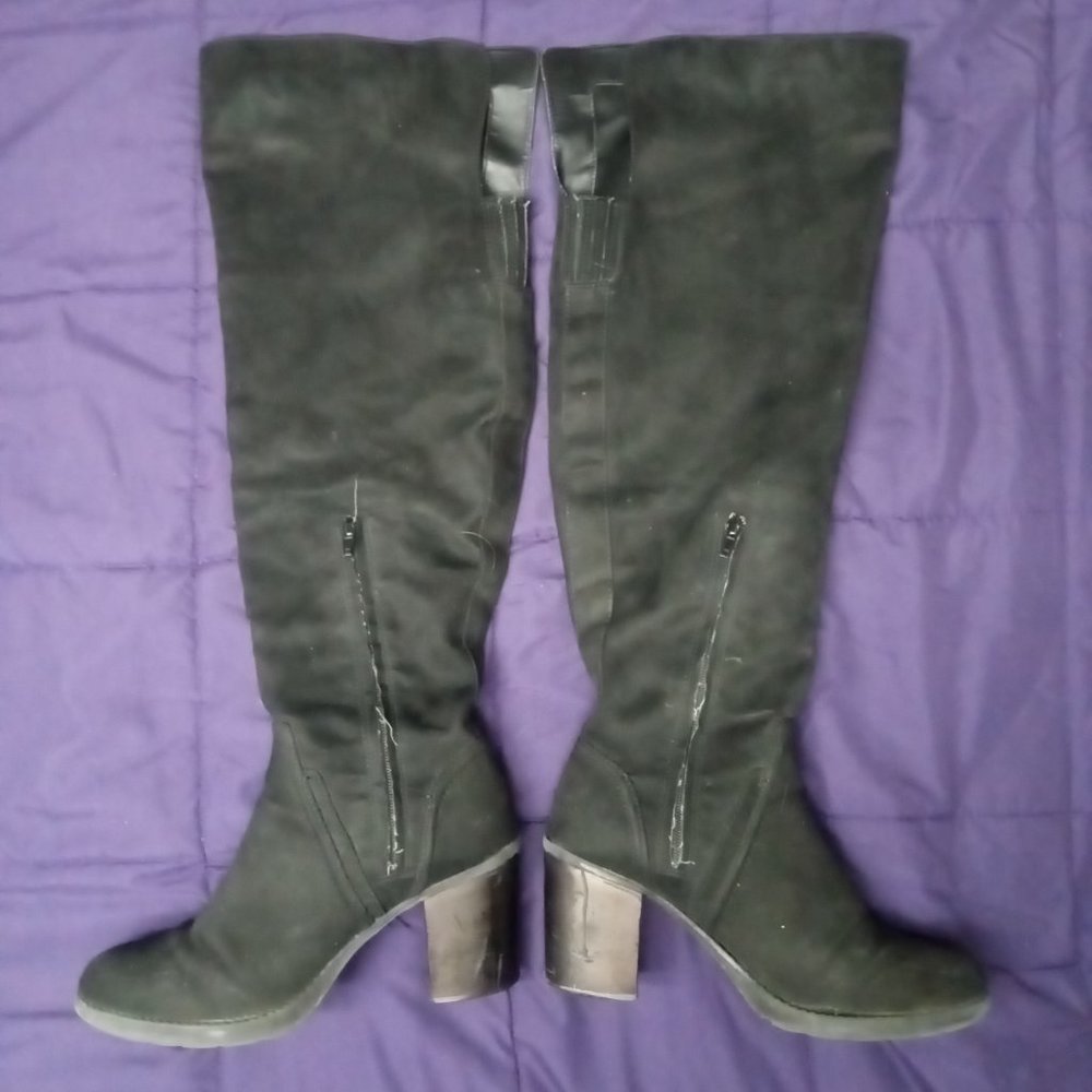 Knee High Sugar High Heel Boots, 9 (40)